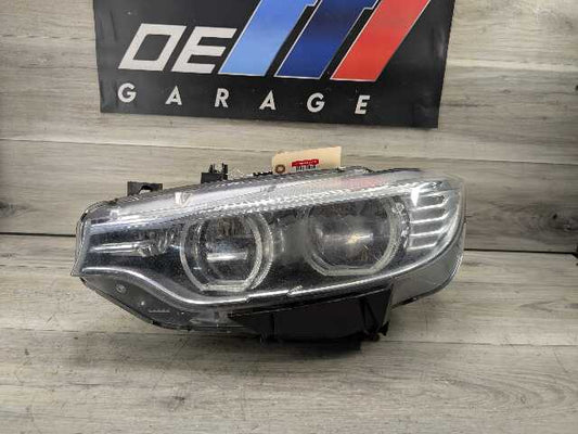 14-17 OEM BMW F32 F36 F80 F82 M3 M4 Left Driver LED Adaptive Headlight COMPLETE