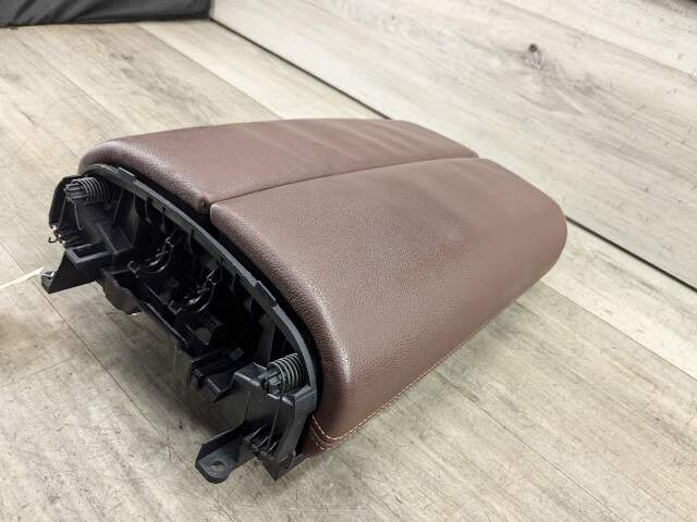 WEAR* OEM BMW G05 X5 Center Console Storage Compartment Armrest Leather Coffee