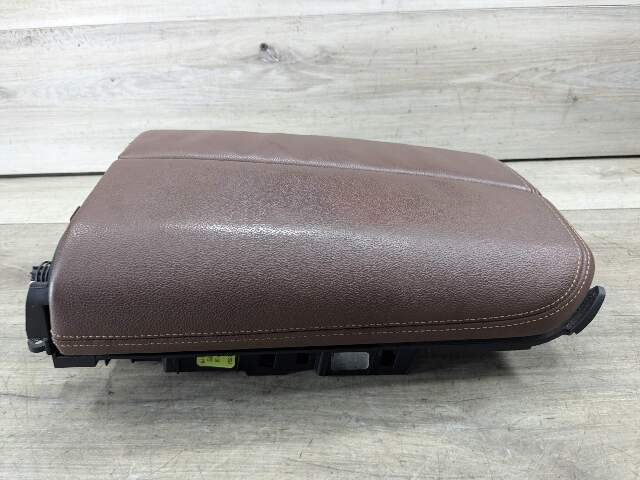 WEAR* OEM BMW G05 X5 Center Console Storage Compartment Armrest Leather Coffee