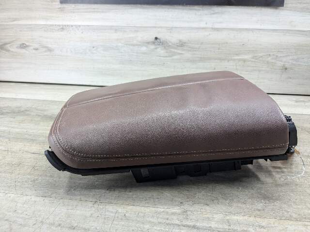 WEAR* OEM BMW G05 X5 Center Console Storage Compartment Armrest Leather Coffee