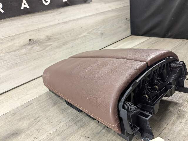 WEAR* OEM BMW G05 X5 Center Console Storage Compartment Armrest Leather Coffee