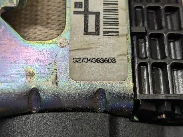 14-19 OEM BMW X6 X5 F15 F16 Front Passenger Seat Belt Seatbelt Retractor Beige