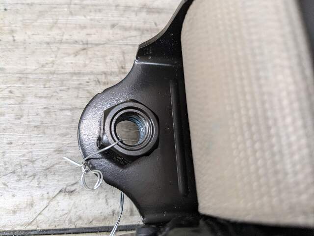 14-18 OEM BMW F15 X5 Rear Right Passenger Seatbelt Seat Belt Retractor Beige