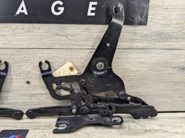 14-19 OEM BMW F15 F16 X5 X6 Left Right Hood Hinge Support Bracket Brace PAIR
