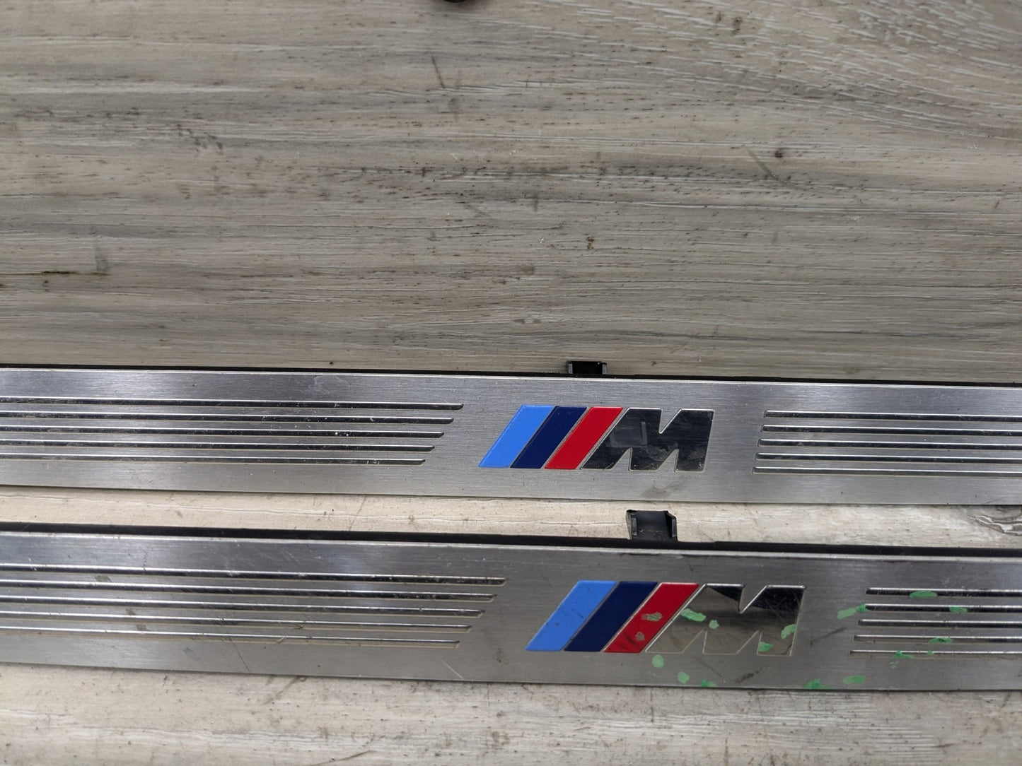 *NOTE* OEM BMW F15 X5 M SPORT Front Rear Door Sill Cover Trim Sill Kick Plates