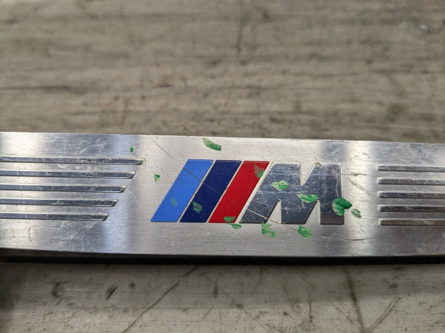 *NOTE* OEM BMW F15 X5 M SPORT Front Rear Door Sill Cover Trim Sill Kick Plates