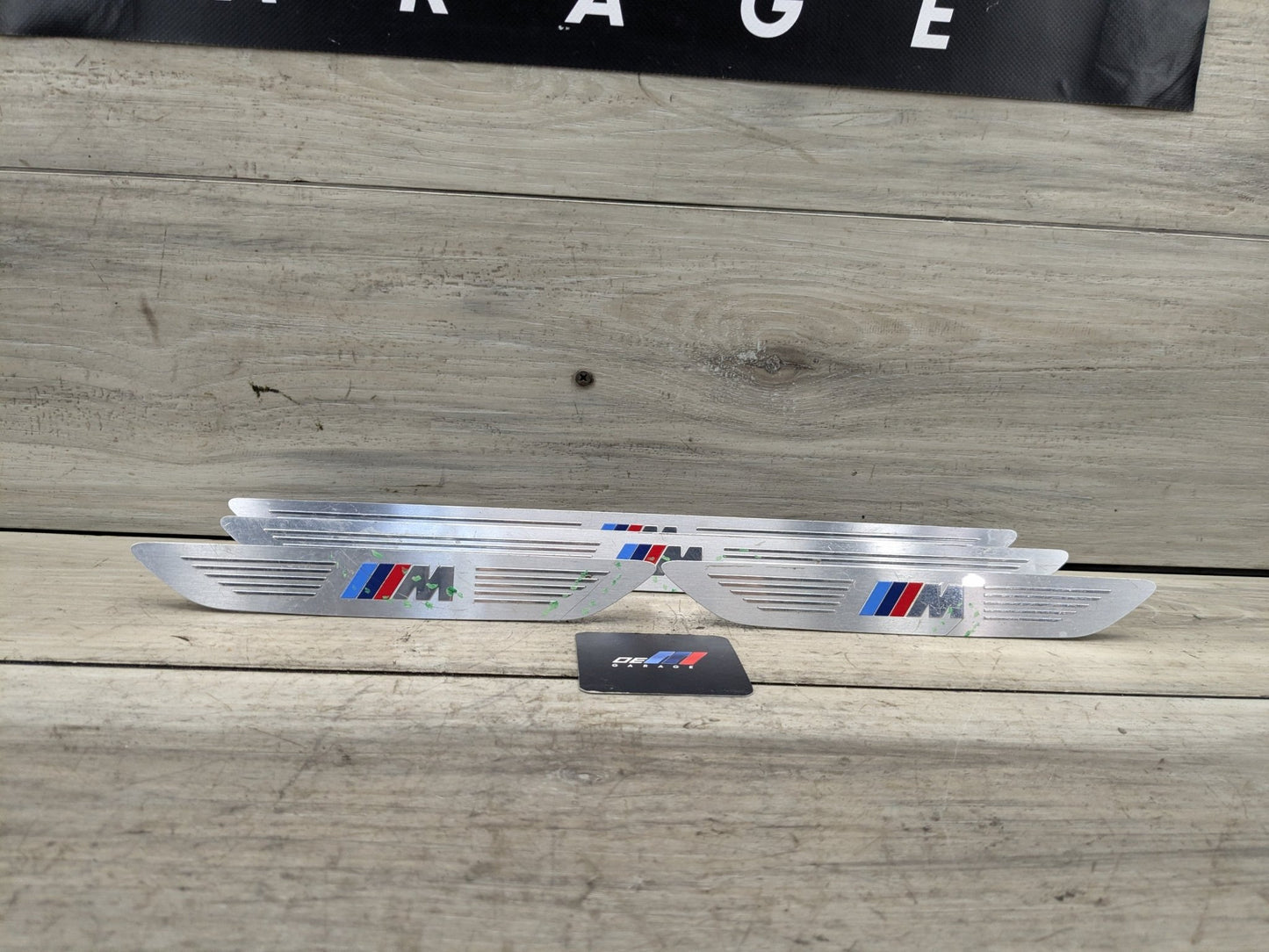 *NOTE* OEM BMW F15 X5 M SPORT Front Rear Door Sill Cover Trim Sill Kick Plates
