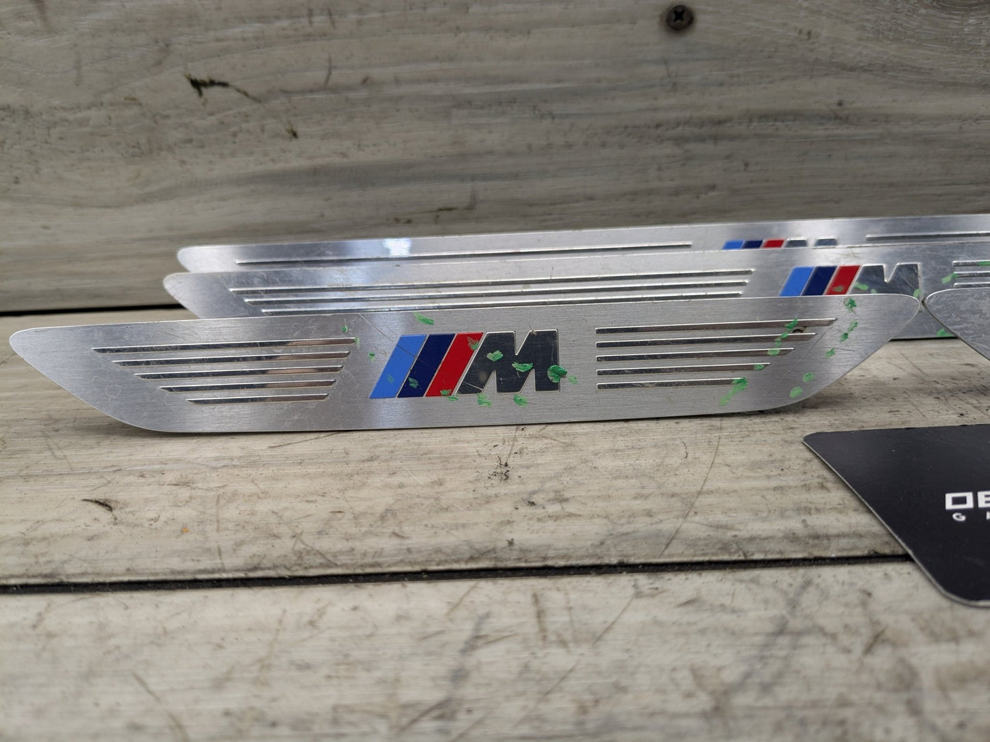 *NOTE* OEM BMW F15 X5 M SPORT Front Rear Door Sill Cover Trim Sill Kick Plates