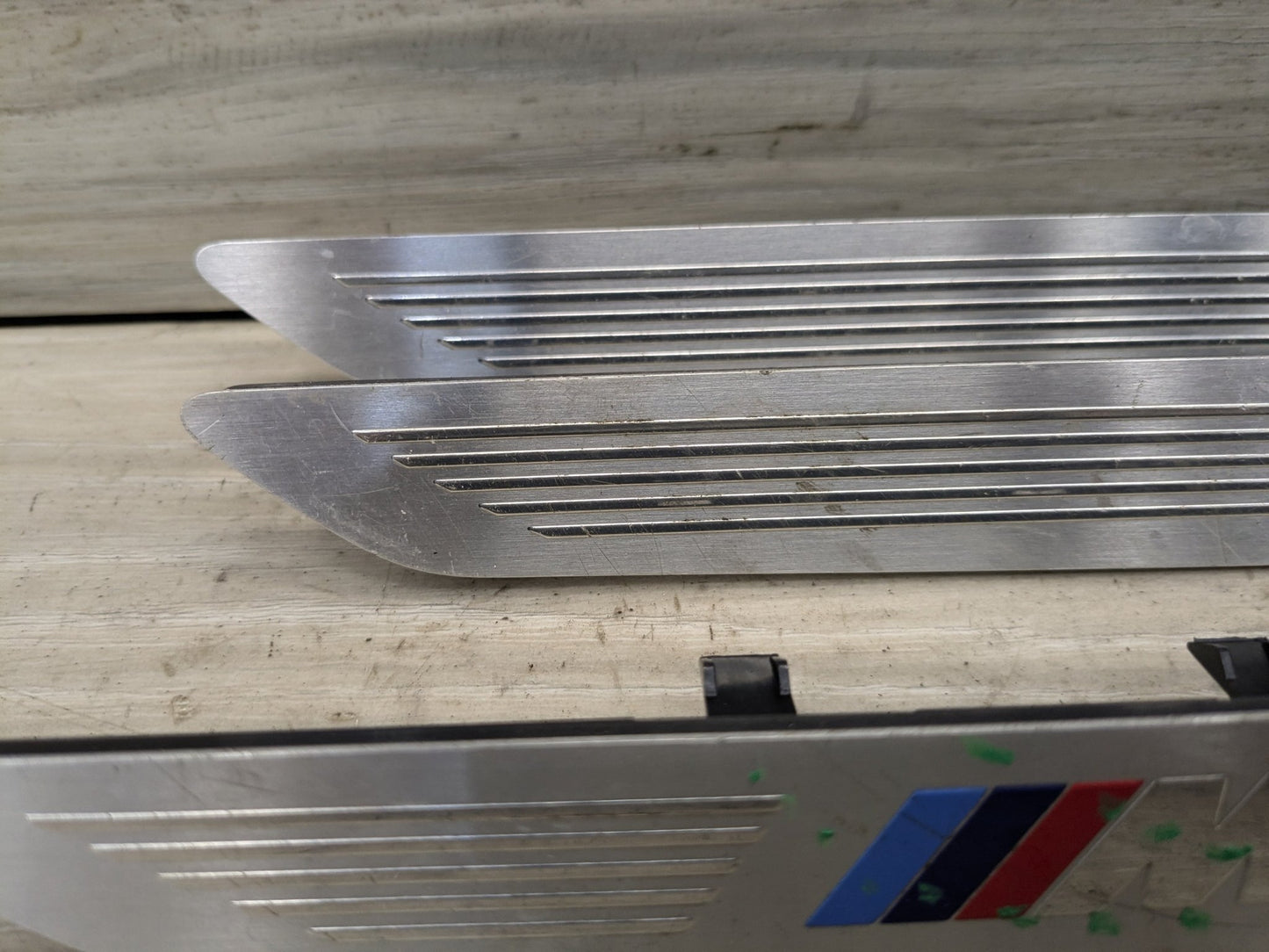 *NOTE* OEM BMW F15 X5 M SPORT Front Rear Door Sill Cover Trim Sill Kick Plates