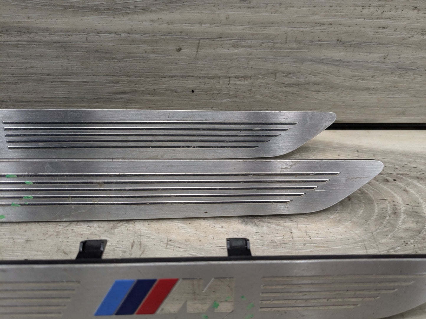 *NOTE* OEM BMW F15 X5 M SPORT Front Rear Door Sill Cover Trim Sill Kick Plates