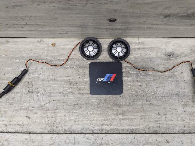 14-19 OEM BMW F15 F16 F85 F86 X5 X6 X5M X6M Top Hifi Tweeter Audio Speaker PAIR