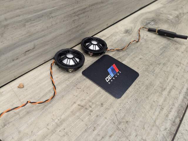 14-19 OEM BMW F15 F16 F85 F86 X5 X6 X5M X6M Top Hifi Tweeter Audio Speaker PAIR