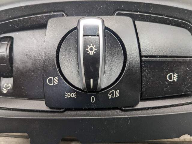 OEM BMW F15 F16 F85 F86 X5 X6 Headlight Switch Control Panel Light Module BLACK