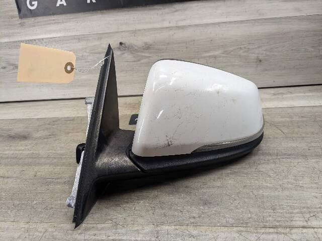 16-22 OEM BMW F48 X1 Left Driver Side Exterior Mirror Glass Assembly White 300