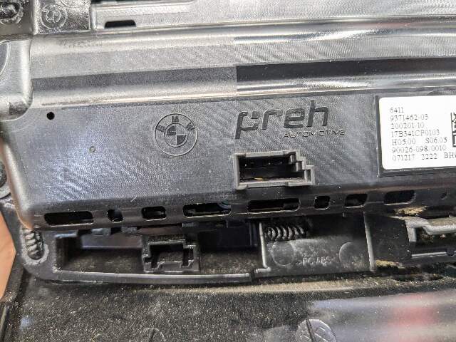 *16-23 OEM BMW F39 F48 X1 X2 AC Switch Heater Climate Control Radio Media Button