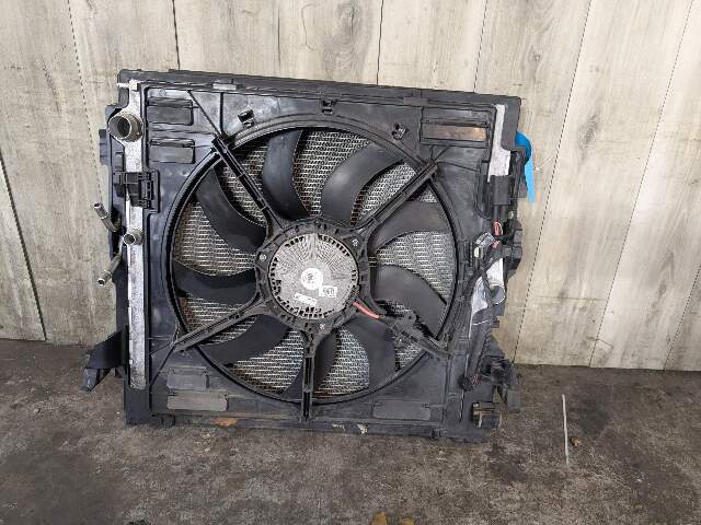 14-19 OEM BMW F85 F86 X5 X6 Main Radiators Cooling Fan ASSEMBLY SET S63 850W