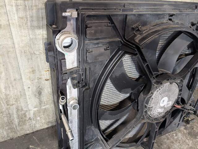 14-19 OEM BMW F85 F86 X5 X6 Main Radiators Cooling Fan ASSEMBLY SET S63 850W