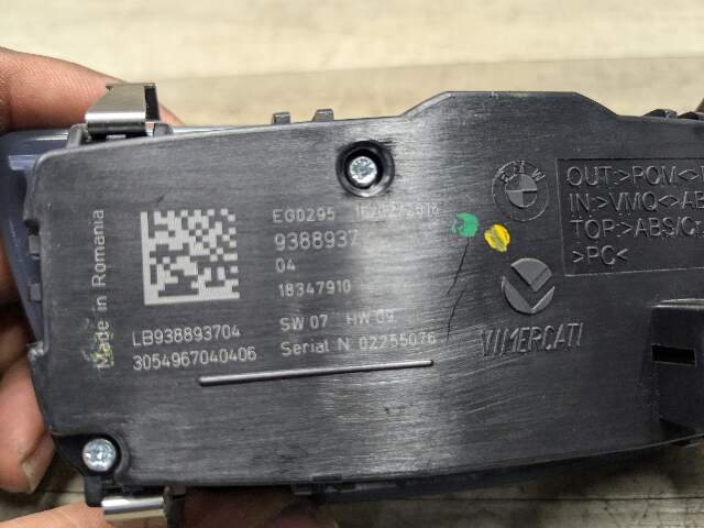 NOTE* 16-19 OEM BMW G12 740 750 M760 Headlight Switch Control Panel Light Module