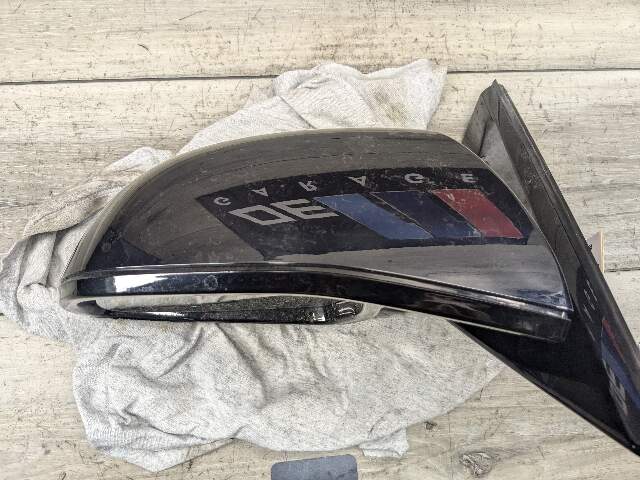 15-19 OEM BMW F86 X6M Left Driver Side Mirror Camera Blind Spot SHADOW Assembly
