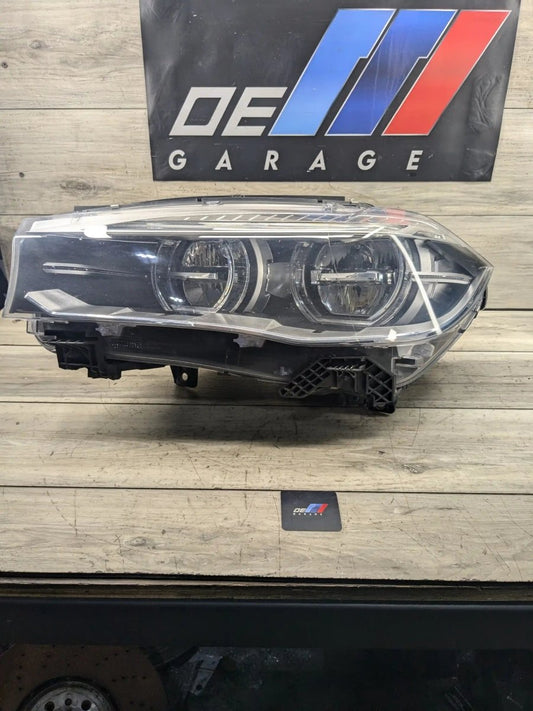 14-15 OEM BMW F15 F85 F86 X5 X5M Left Driver Adaptive LED Headlight + Modules