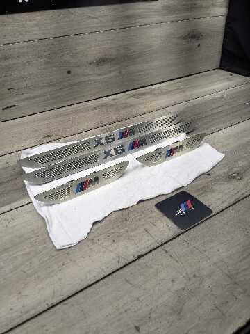 OEM BMW F16 F86 X6 X6M Front Rear Left Right Door Cover Trim Sill Kick Plate SET