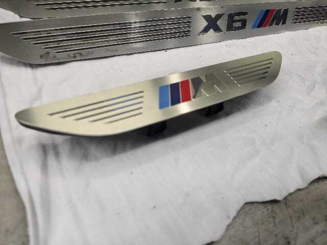 OEM BMW F16 F86 X6 X6M Front Rear Left Right Door Cover Trim Sill Kick Plate SET