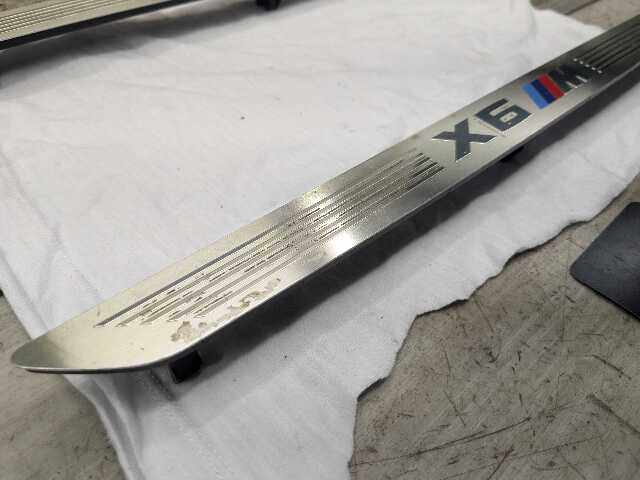 OEM BMW F16 F86 X6 X6M Front Rear Left Right Door Cover Trim Sill Kick Plate SET