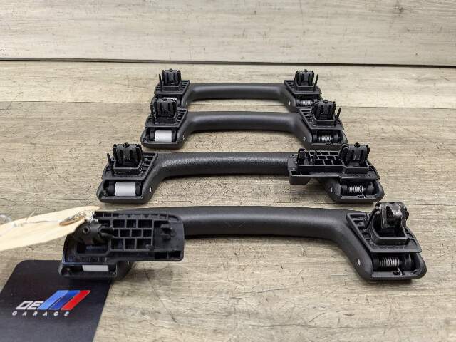16-23 OEM BMW F39 F48 X1 X2 Interior Roof Top Grab Handle Black SET (4)