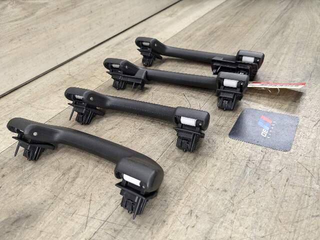 16-23 OEM BMW F39 F48 X1 X2 Interior Roof Top Grab Handle Black SET (4)