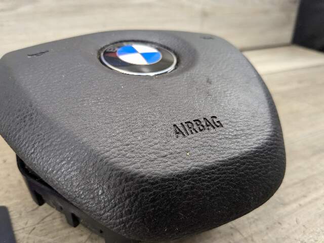 14-19 OEM BMW F15 F16 X5 X6 Front Driver Steering Wheel Airbag Air Bag Black