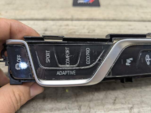 16-19 OEM BMW G11 G12 750 Sport Comfort Traction Switch Unit Center Console