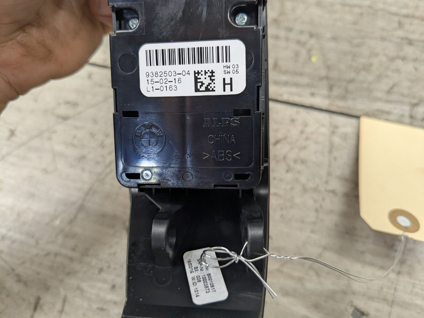 16-22 OEM BMW G11 G12 740 750 Left Driver Side Master Window Switch Power Fold