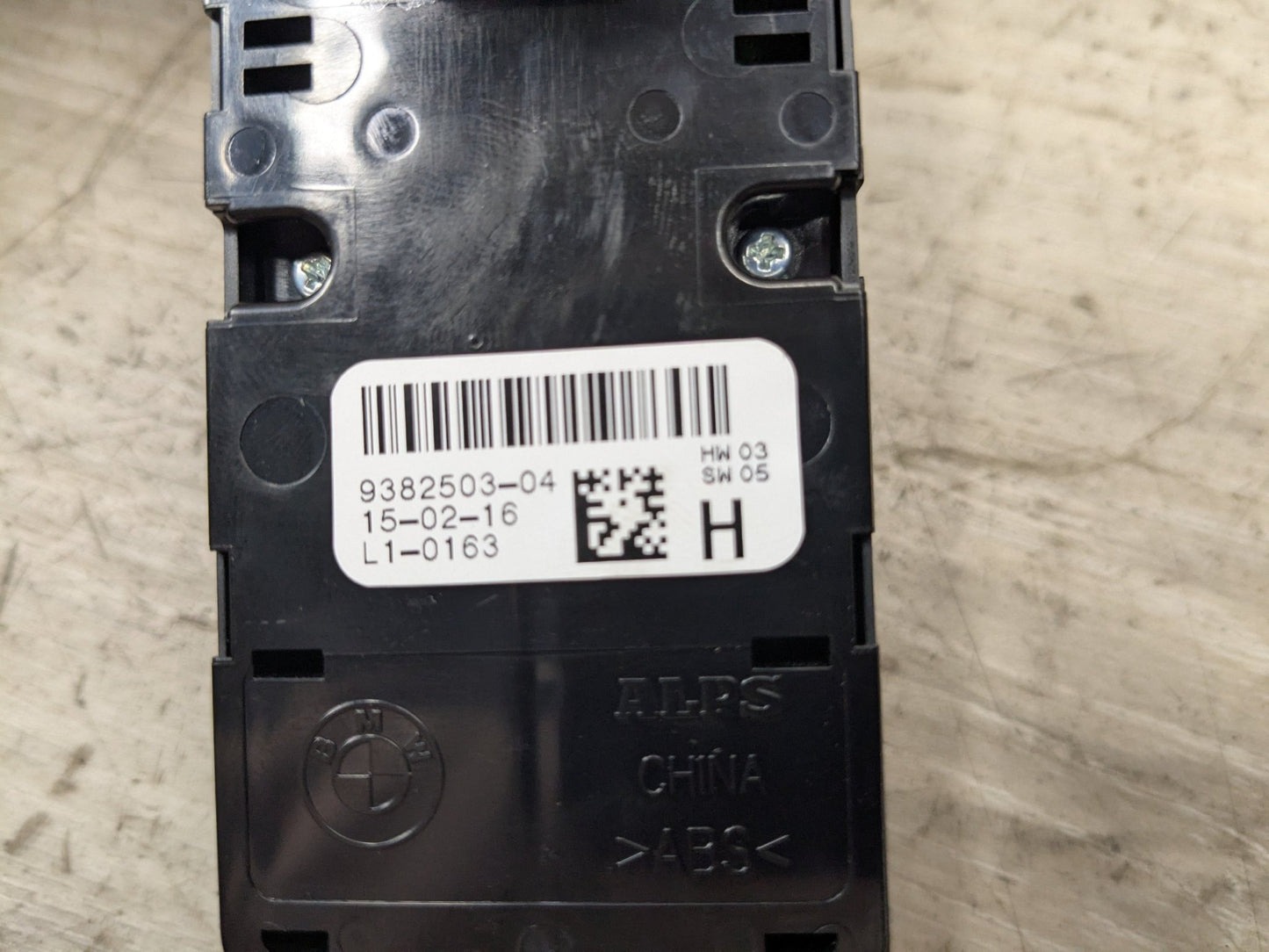 16-22 OEM BMW G11 G12 740 750 Left Driver Side Master Window Switch Power Fold