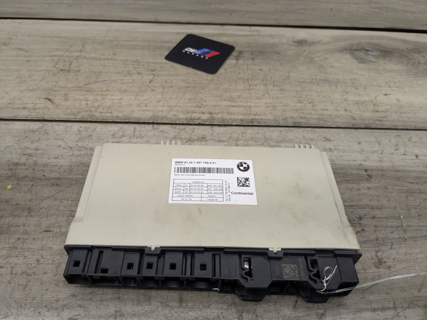 16-19 OEM BMW G12 G11 740 750 Seat Control Memory Module
