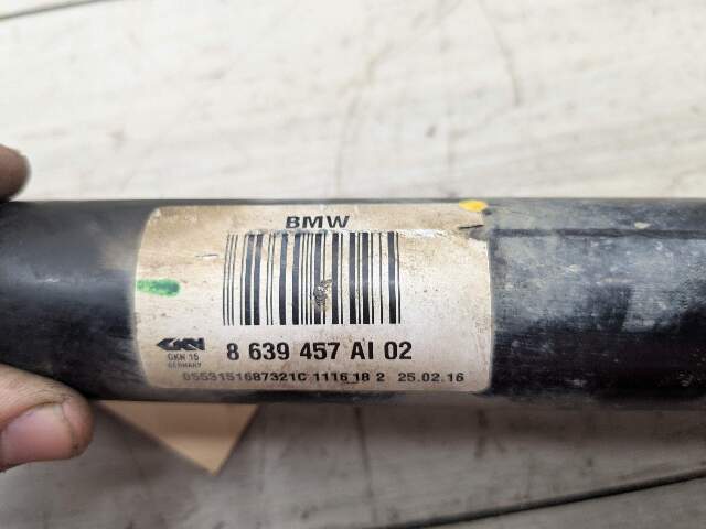 16-22 OEM BMW G12 740i RWD Rear Left Driver Side Output Half Shaft CV Axle