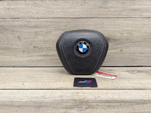 OEM BMW G11 G12 G14 G16 Front Driver Black Leather Steering Wheel Airbag Air Bag