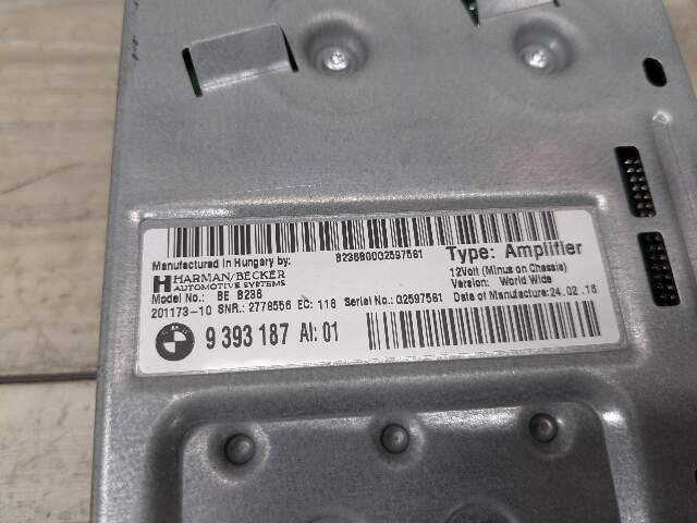 *16-19 OEM BMW G12 G30 530 540 750 Top HiFi Stereo Audio Amplifier HARMAN KARDON
