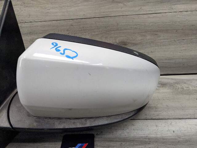 10-13 OEM BMW E70 X5M Left Side Power Folding Mirror Assembly Camera White