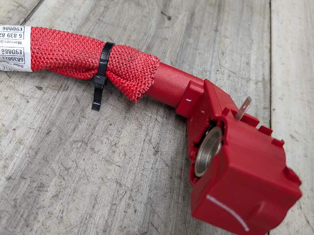 18-24 OEM BMW G01 G02 F98 X3 X4 Battery Plus Pole Terminal Positive Red Cable