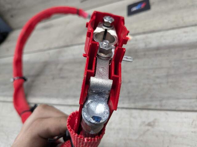 18-24 OEM BMW G01 G02 F98 X3 X4 Battery Plus Pole Terminal Positive Red Cable