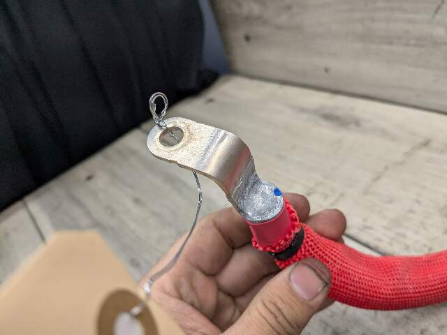 18-24 OEM BMW G01 G02 F98 X3 X4 Battery Plus Pole Terminal Positive Red Cable