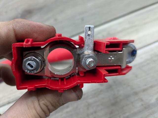 18-24 OEM BMW G01 G02 F98 X3 X4 Battery Plus Pole Terminal Positive Red Cable
