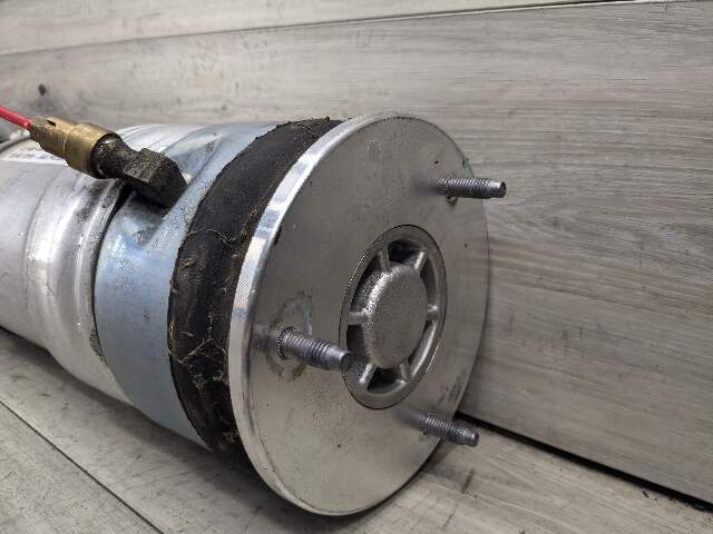 09-12 OEM BMW F02 740 750 B7 REAR Left Driver Air Spring Strut Shock Absorber