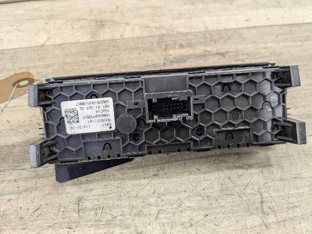 16-19 OEM BMW G11 G12 740 750 A/C AC Rear Heater Climate Control Switch Panel