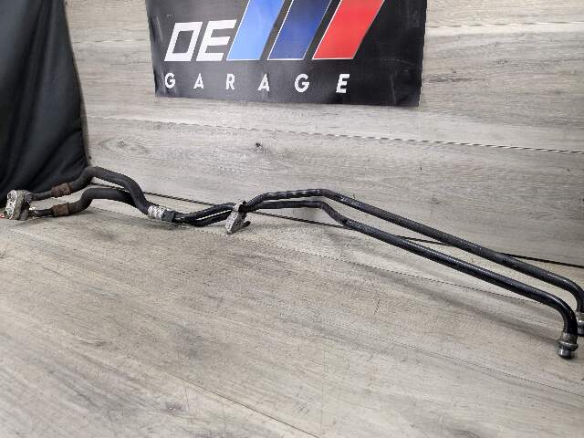 09-13 OEM BMW E70 X5 Diesel M57Y Transmission Oil Cooler Inlet Outlet Pipe Hose