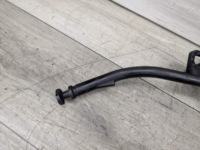 09-13 OEM BMW E70 X5 Diesel Engine M57Y Oil Dipstick w Guide Tube Pipe Line Hose