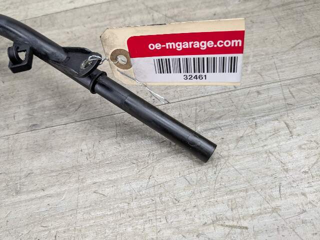 09-13 OEM BMW E70 X5 Diesel Engine M57Y Oil Dipstick w Guide Tube Pipe Line Hose