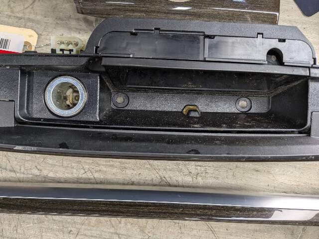 09-12 OEM BMW F02 750 Center Console Dash Door Trims Wood SET