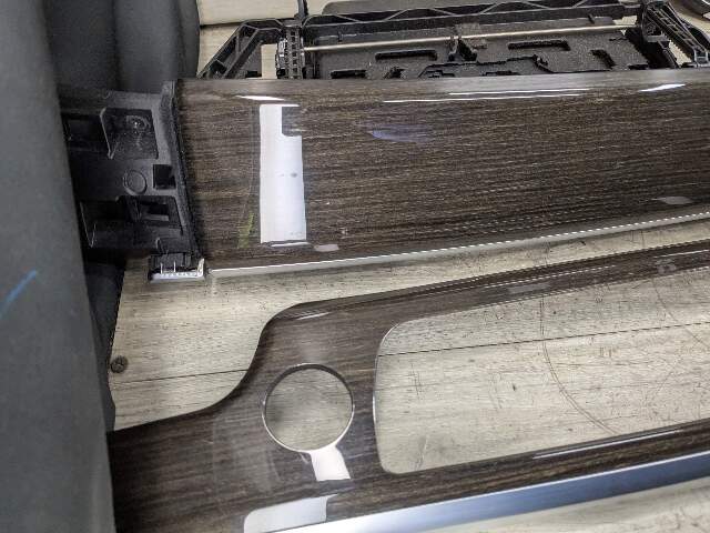 09-12 OEM BMW F02 750 Center Console Dash Door Trims Wood SET