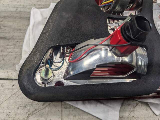 13-15 OEM BMW F01 F02 740 750 M760 LED Rear Left Driver Side Inner Tail Light